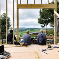 Tea break with a view.